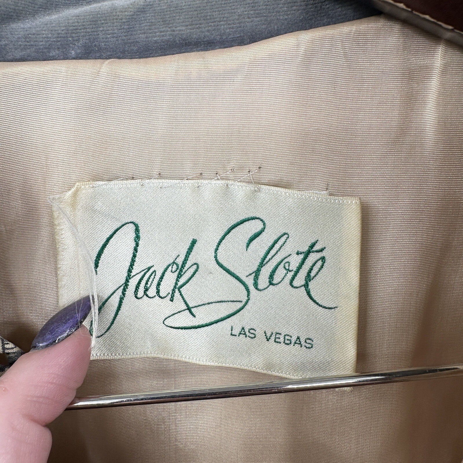 Vintage Jack Slote Jacket Women M Patchwork Cottagecore Quilted Boho Granny READ