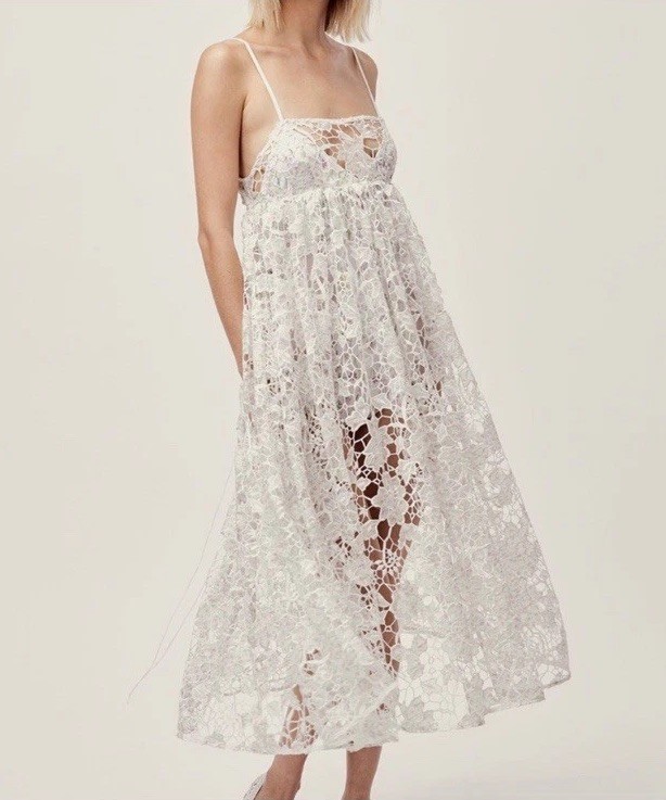 For Love & Lemons Sundae Midi Dress