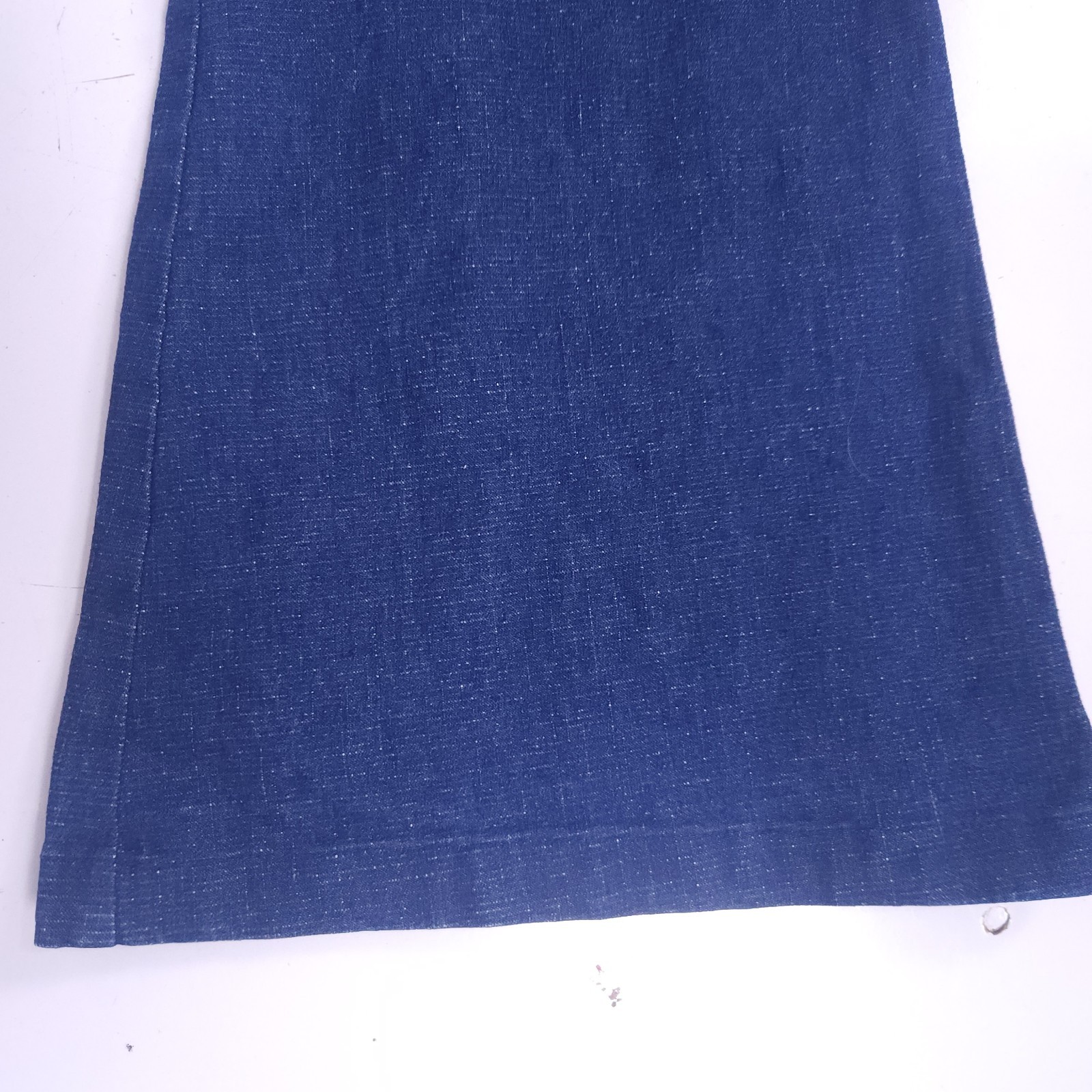 Vintage 70s Denim Flare Jeans Ladies 10 Rave Cyberpunk Hippy Retro Bell Bottoms