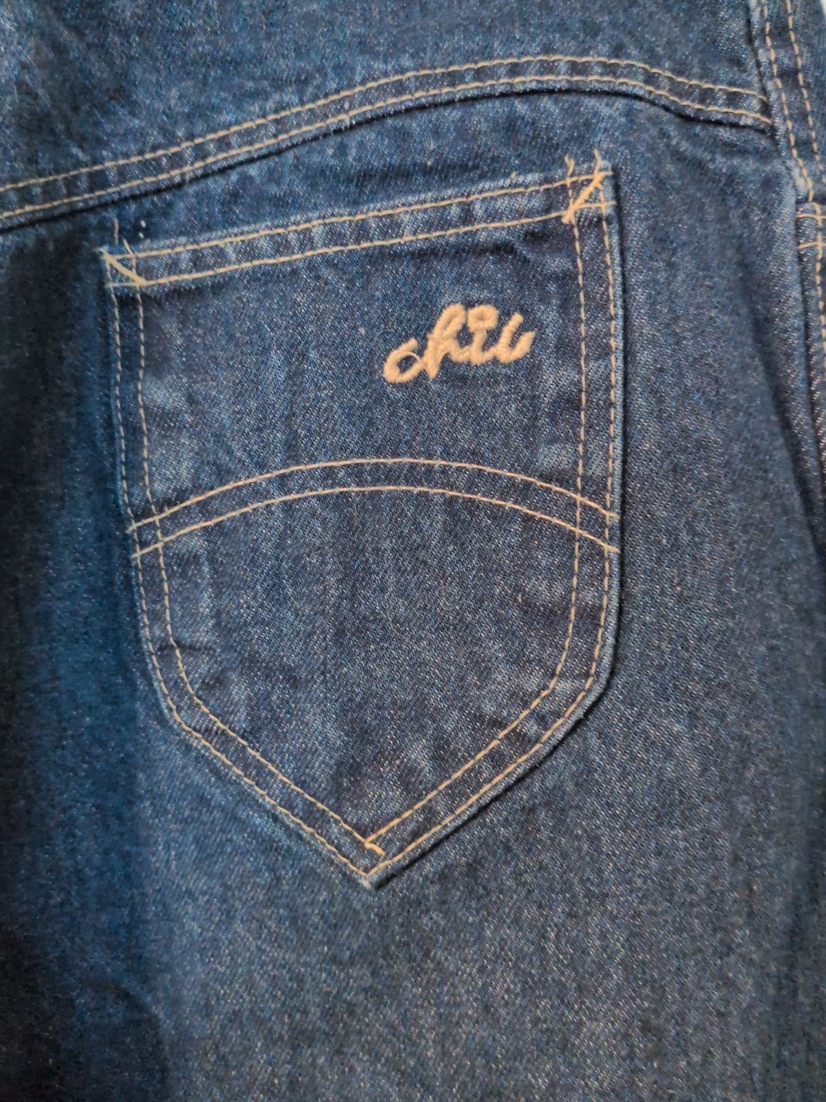 Vintage Chic Jeans Flat Front Women’s High Rise Size 6 Dark Wash Tapered Leg USA