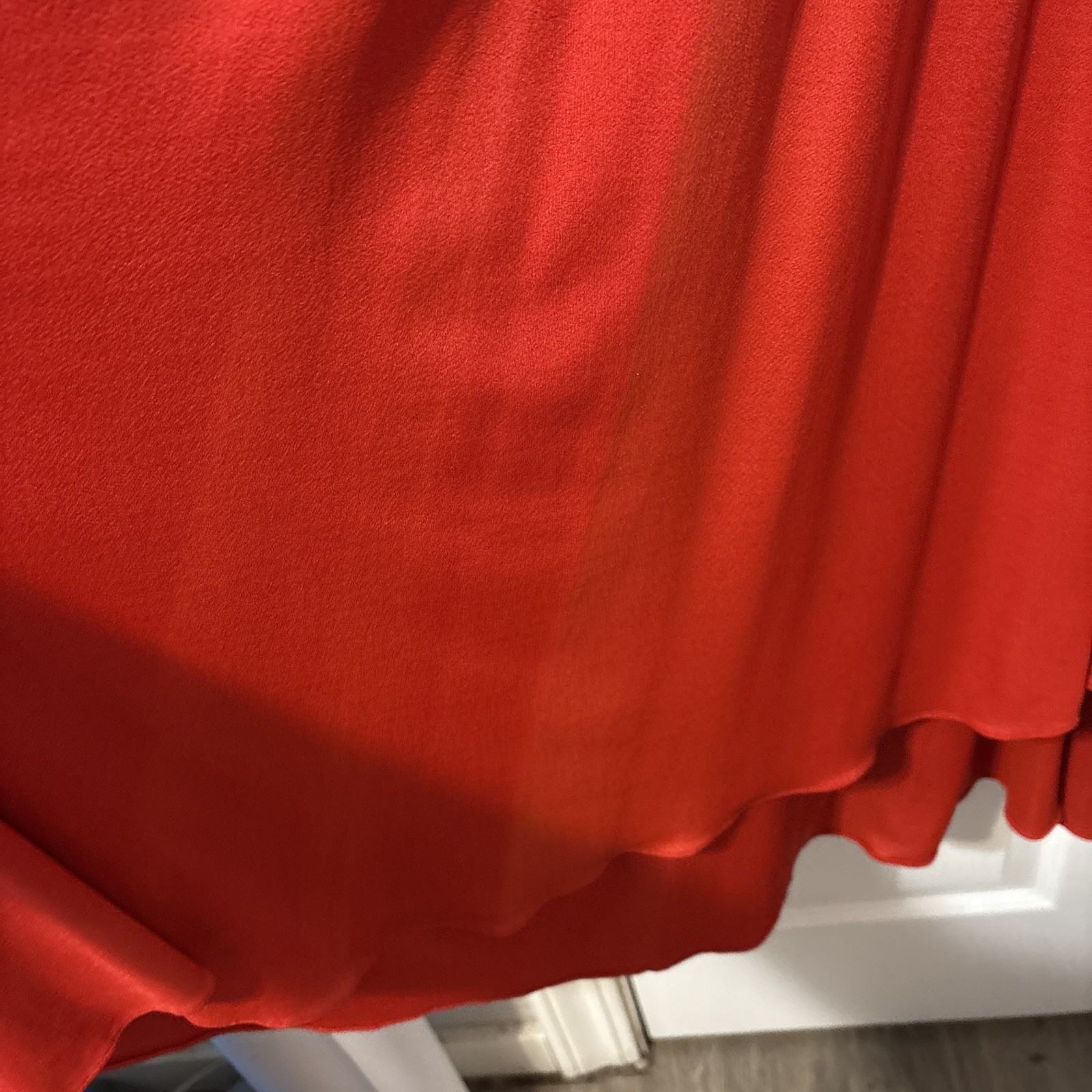 Rare Vintage Claralura Original Circa 1980’s Red Dress Size 12 Small Flaw