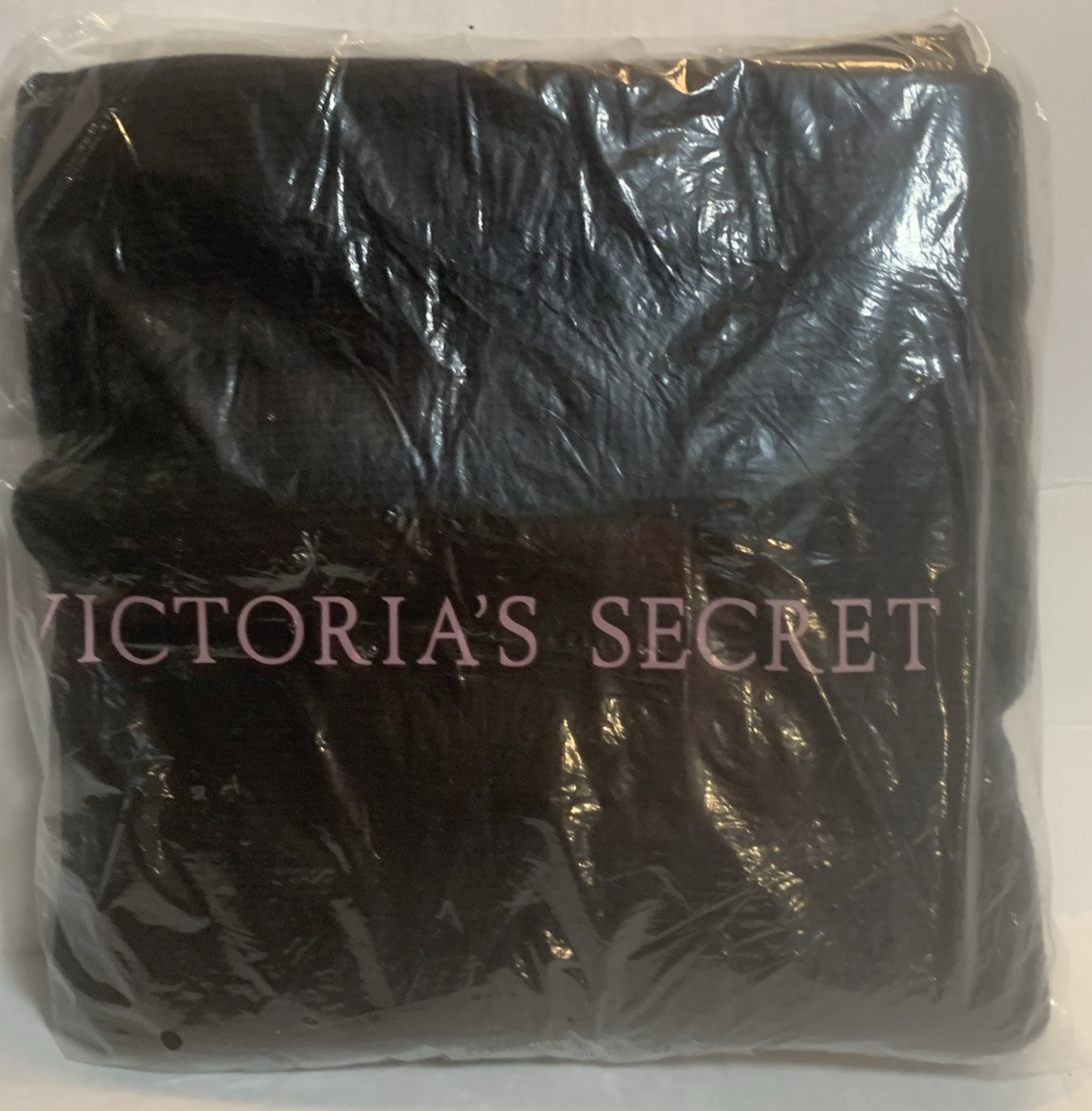 Vintage Victorias Secret Moda Intl. Sweater Dress Sz Large Black NWT
