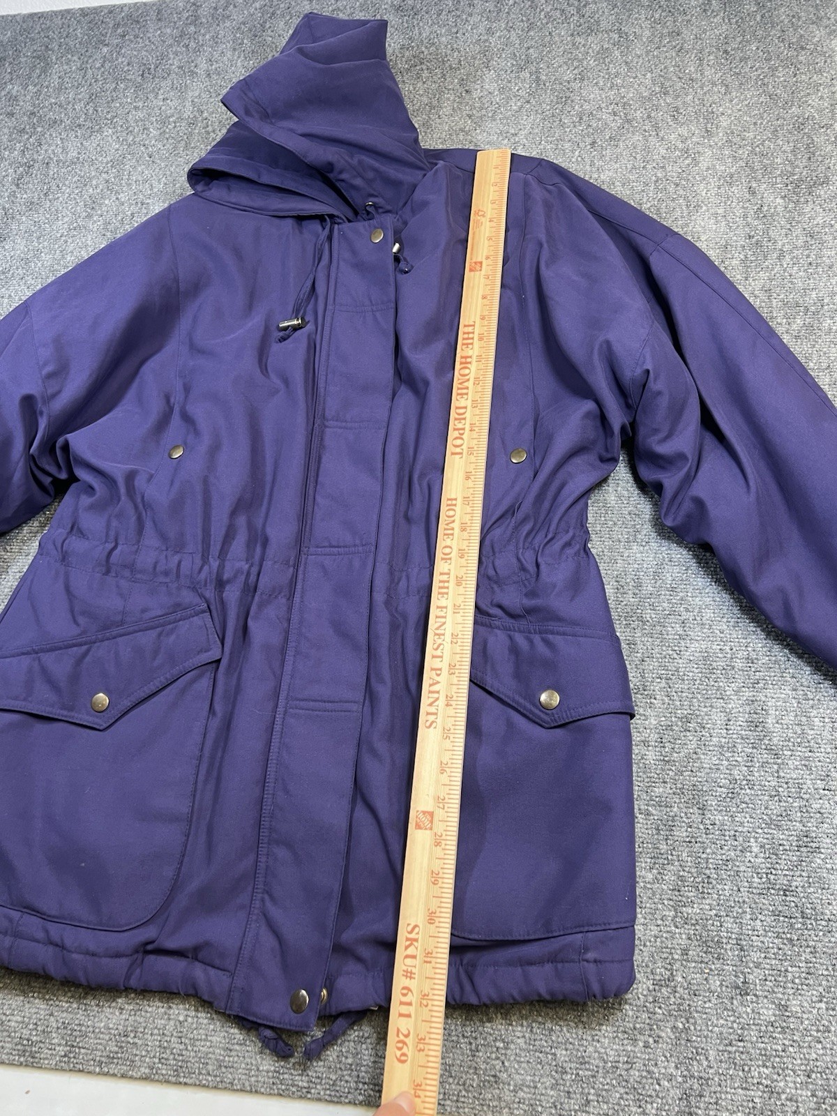 Women’s Jacket Larry Levine Jacket Purple Size S