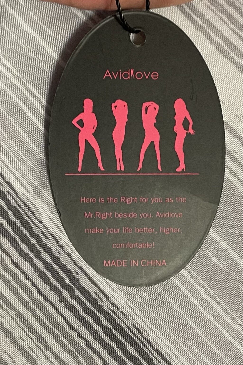 Avidlove Blue Shiny Sheer G-String Thong String Bikini Panties Womens L NWT