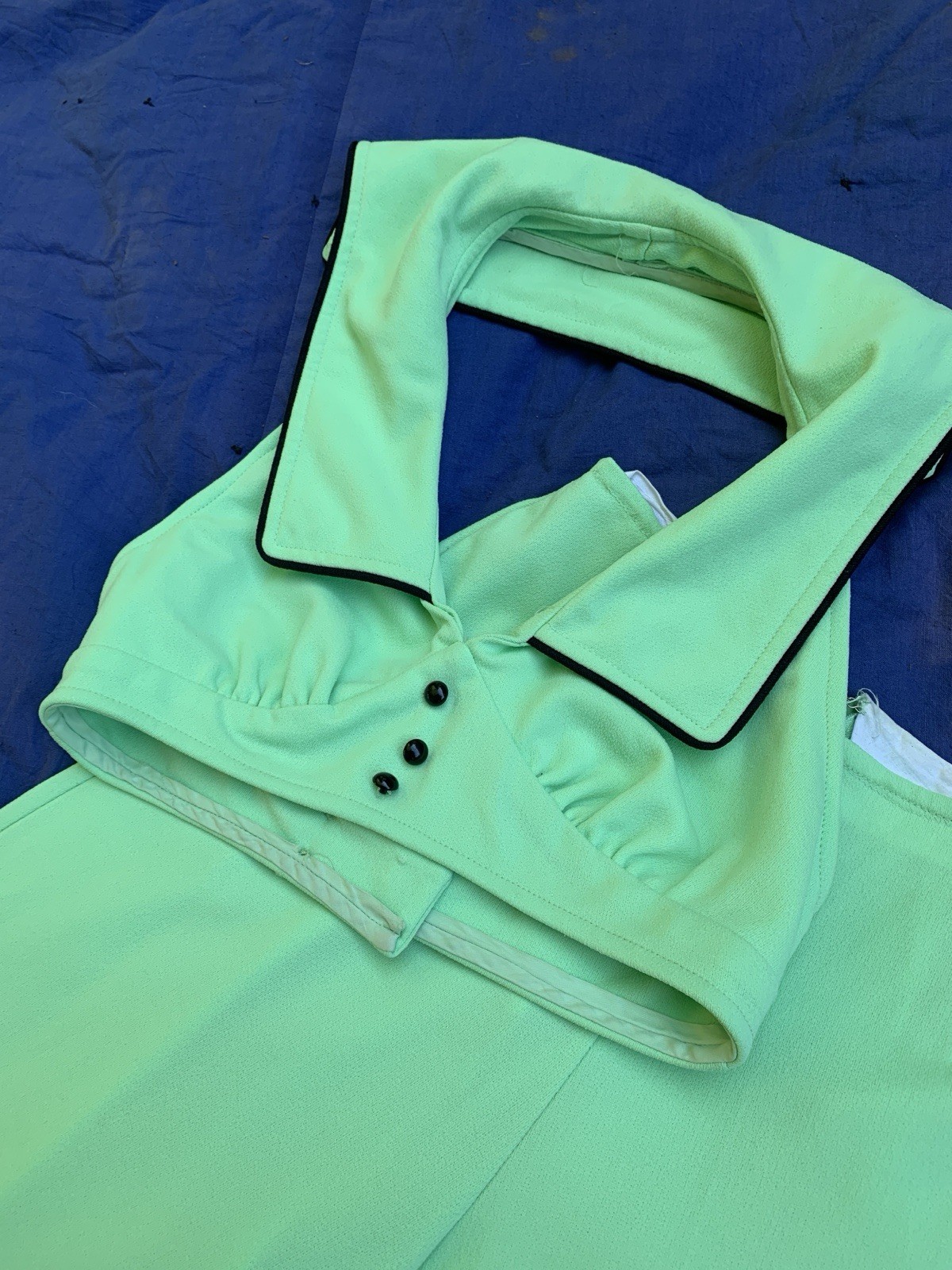 1970’s Mint Two-piece Flared Halter Top Set