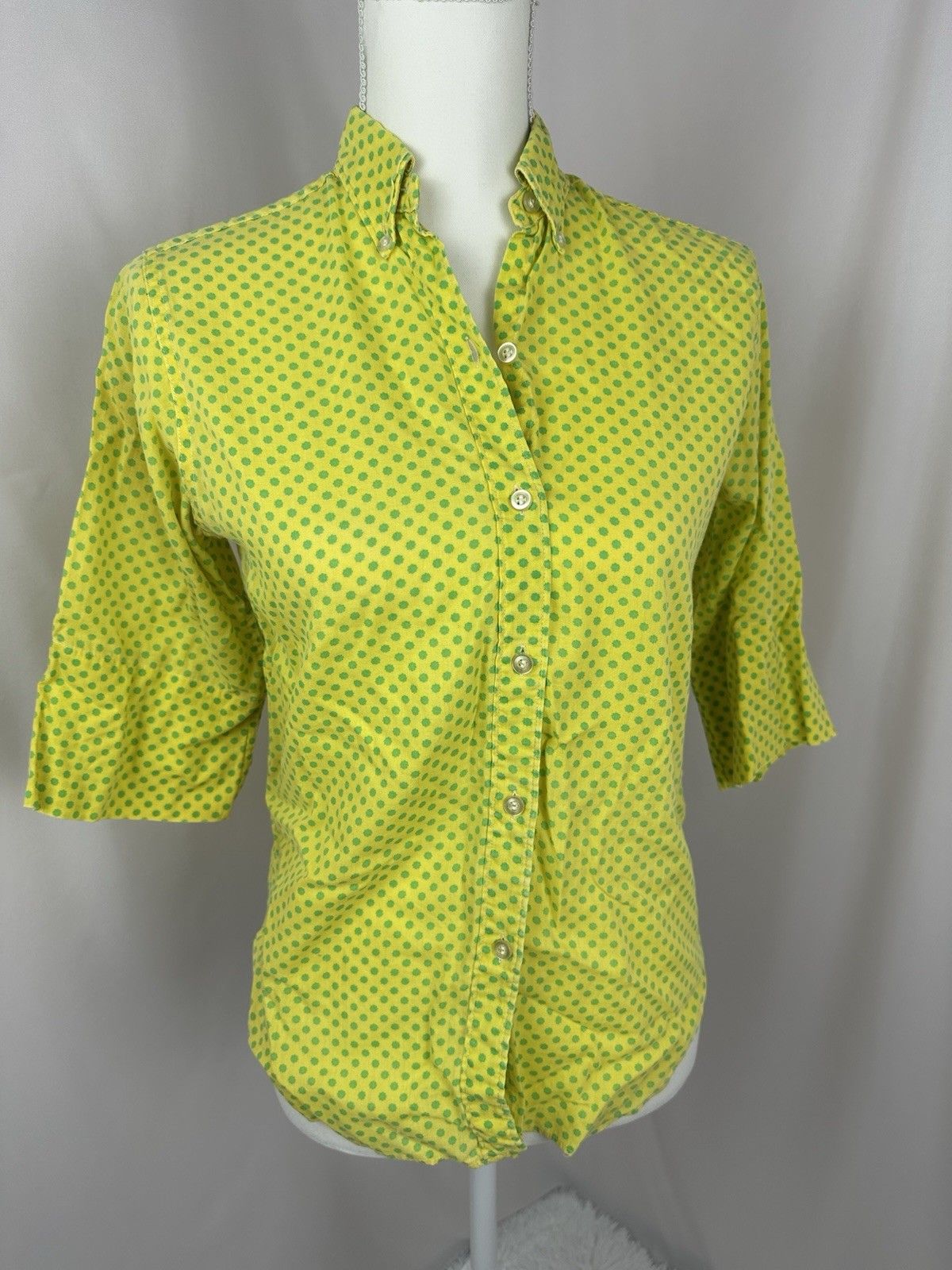 Vintage Penney’s Lady Towncraft Classic Button Blouse Size 10/32