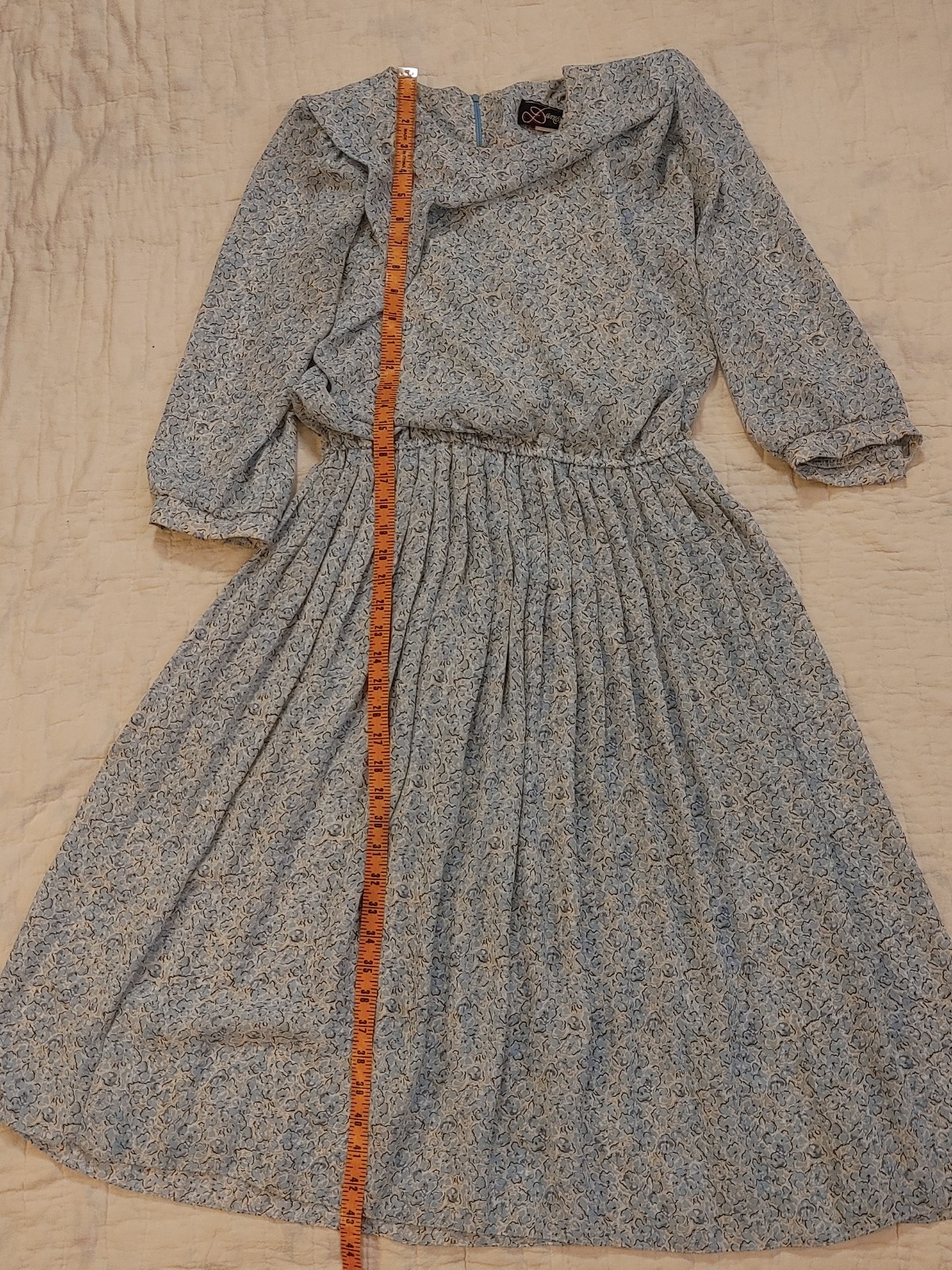 Vintage 80s Dress Secretary Church Grunge Grannycore sz 10 Damon II Union USA