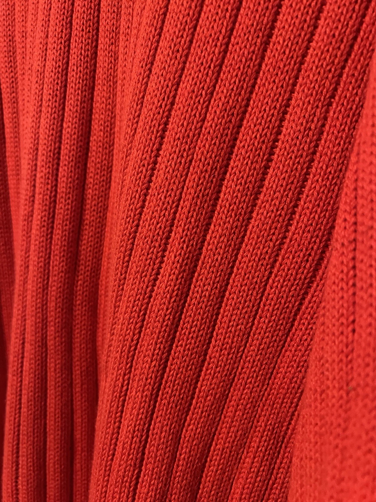 Vintage Jantzen Sweater Women Size XLT Red Crew Neck Cable Knit Fisherman Heavy