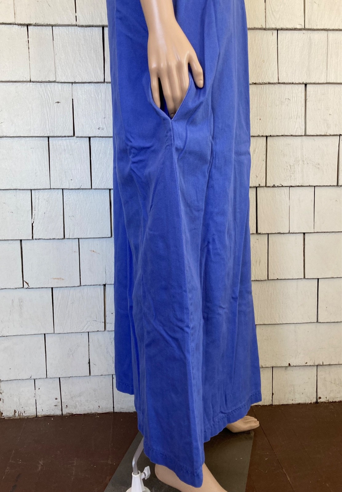 Vintage Boho Mandal Bay Maxi Dress with Embroidered Flowers Ladybugs Size Large