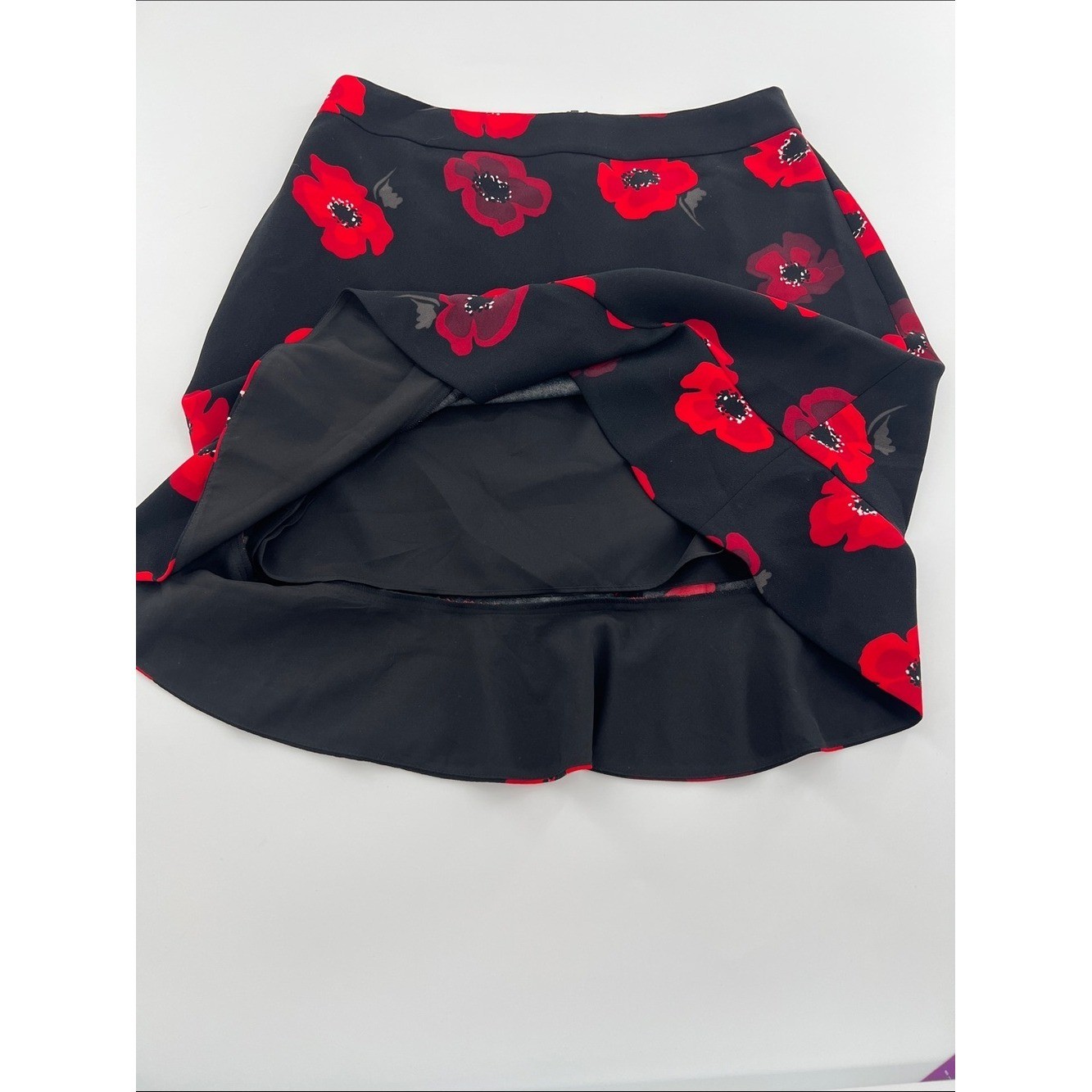 KATE SPADE Poppy Tiered Ruffle A-Line Skirt office feminine 90s basic classic