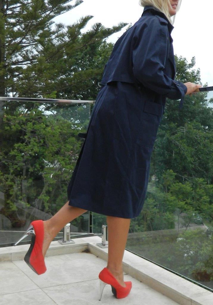 VINTAGE Windy Weather 1960s-70s Original Classic Tailored Retro Trench
