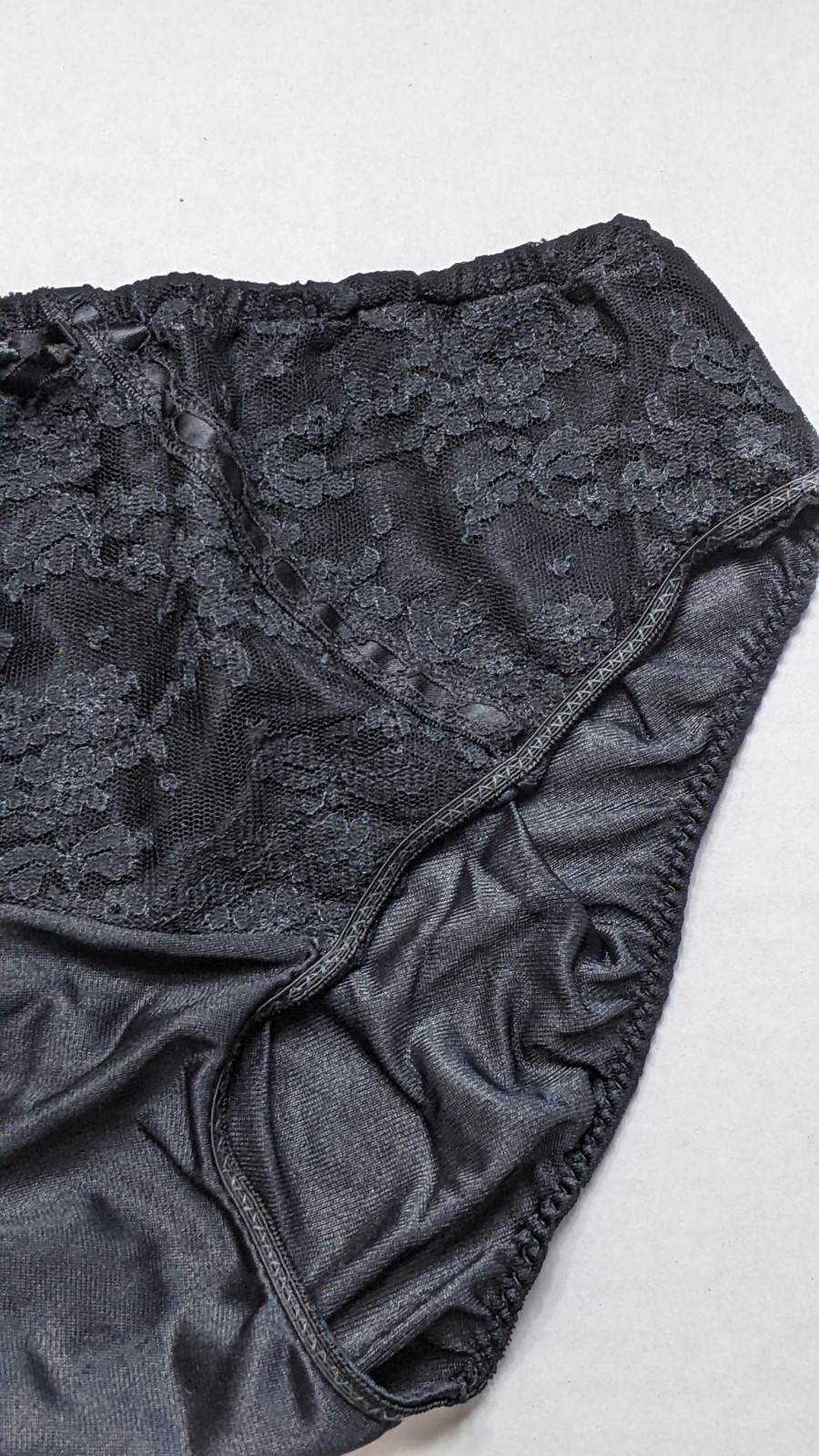 Vintage Van Raalte Lace & Du Pont Nylon Panties Size 5