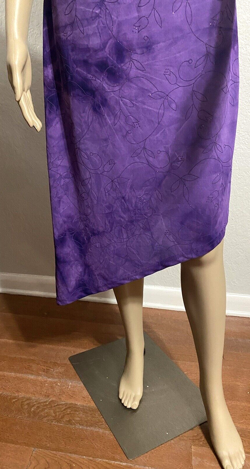Vintage BYER TOO! California Purple Dress Juniors Size Large