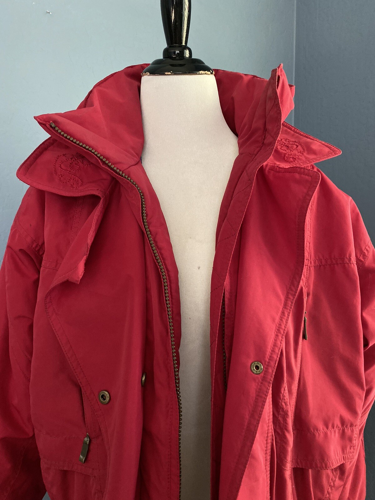 Nordica Coat 10 Vintage Snowboard Ski Jacket Fuchsia Parka Classics 80s 90s M/L