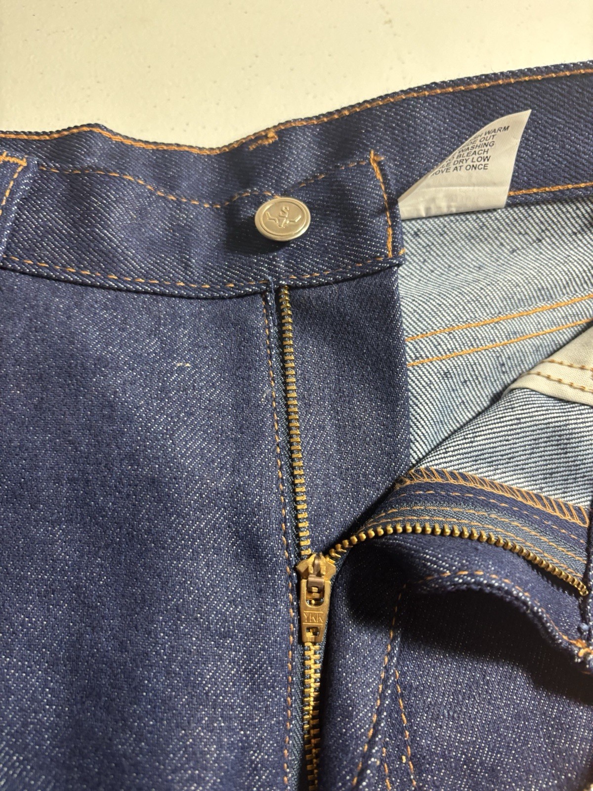 NWT vtg Sheplers Jeans womens Size 14 (32×33″) western Cowgirl rodeo barebottom