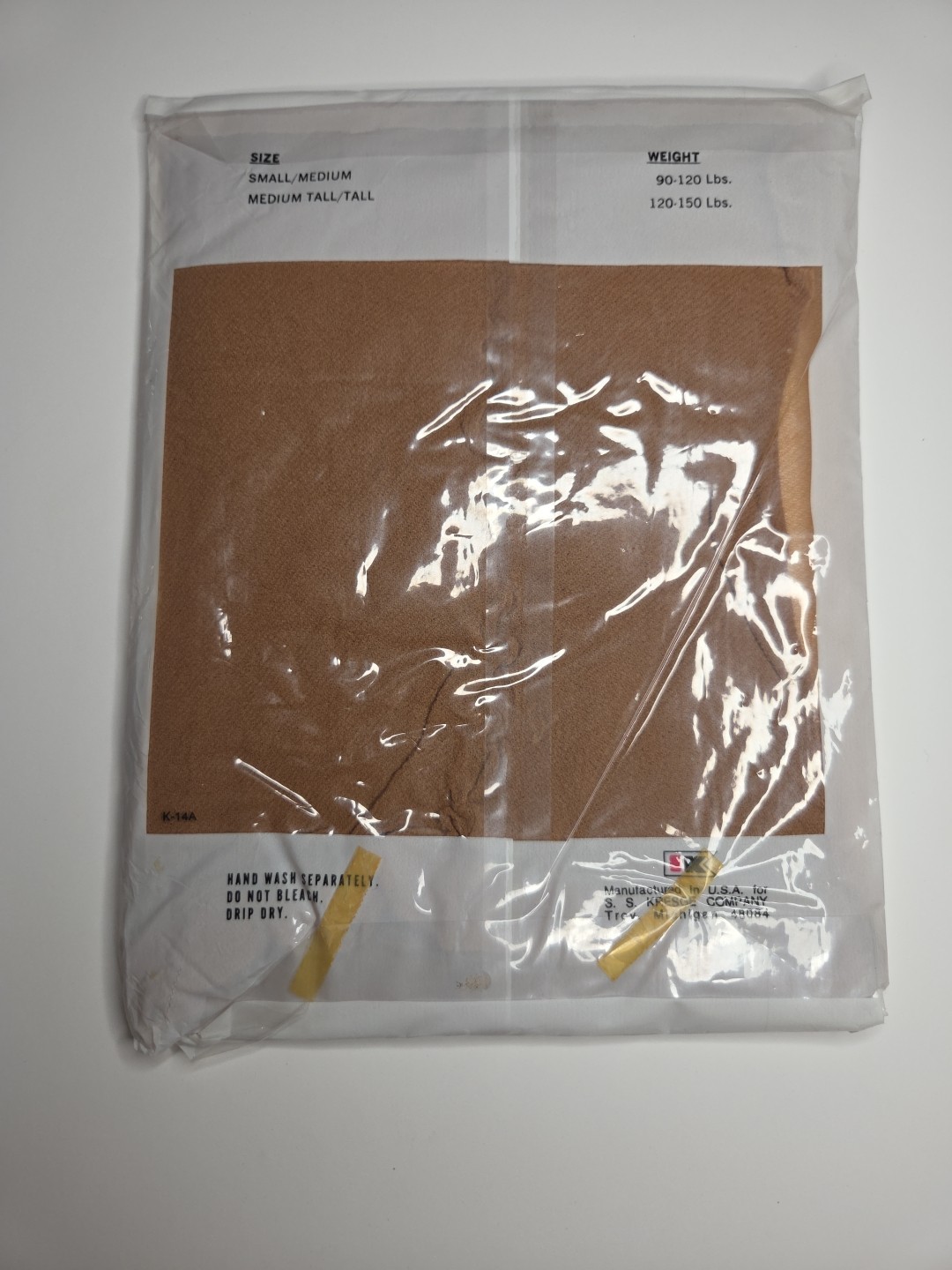 Kmart Pantyhose: 2 Seamless & 1 Panti-all Med Tall/Tall Vintage 1960s