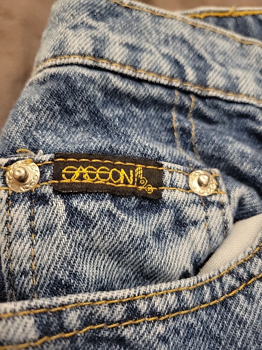Vintage 80’s Sasson Modern Basics Mom Jeans Super High Waist Back 28″ Sz 14