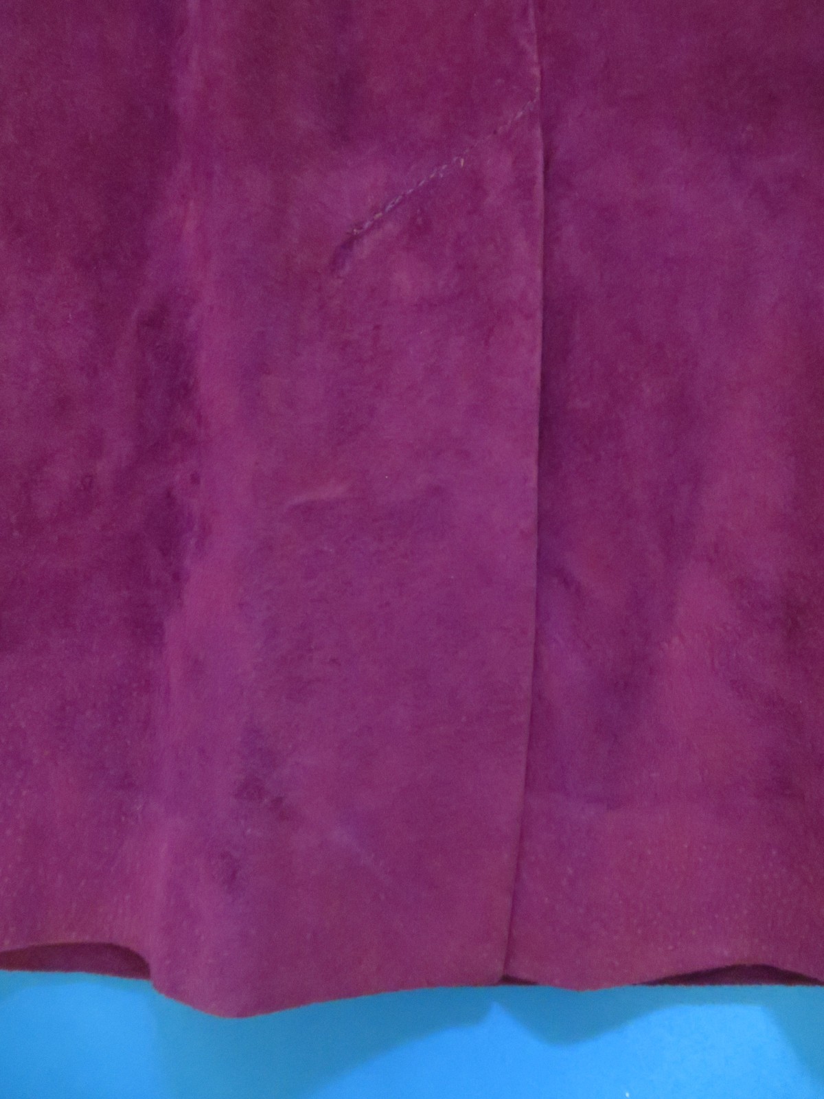 VINTAGE 1980s liz claiborne DRESSES Purple Suede Dress. Misses Size 8. RN 52002.