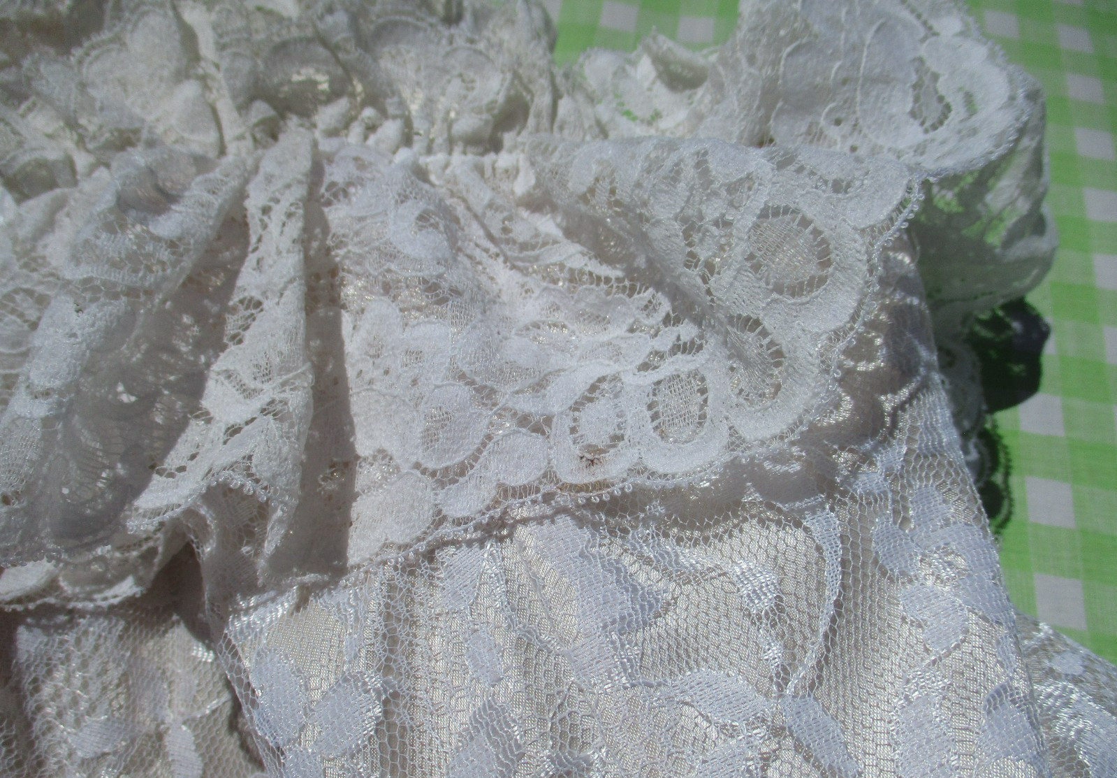 Vintage 70s 80s Gunne Sax Jessica Rococo Southern Bell Strapless Ball Gown Dress