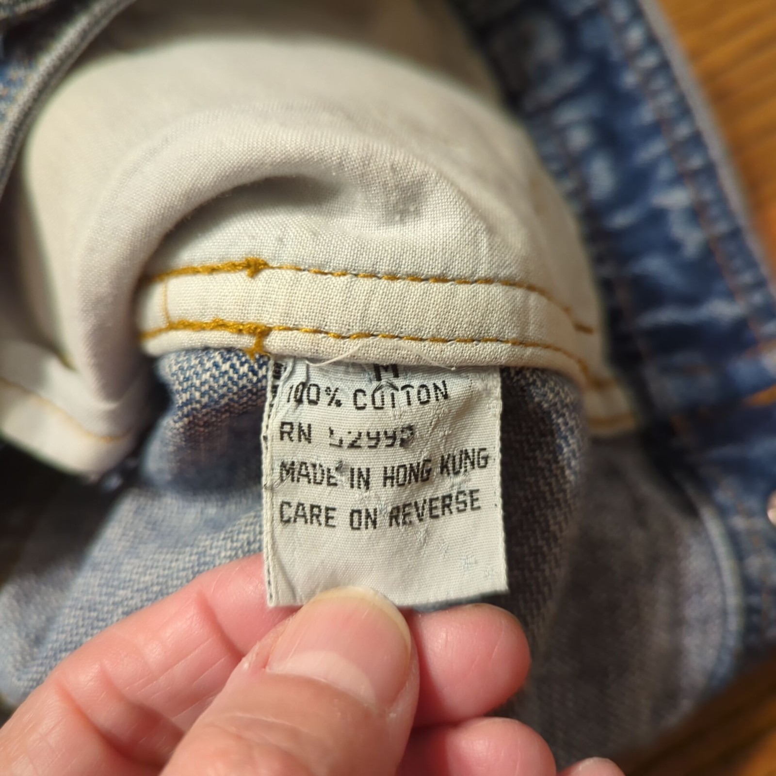 Vintage Jordache Denim Sleeveless Jacket Vest Pockets Button Front 1980’s