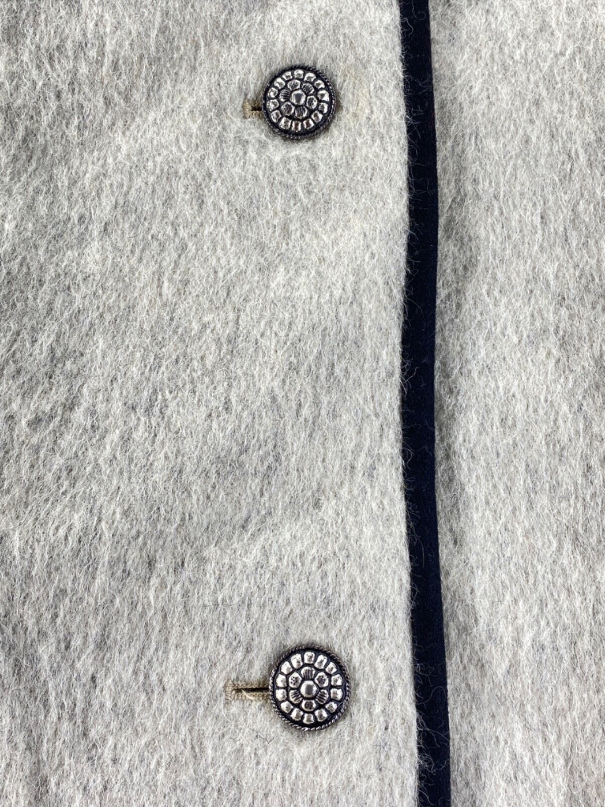 Vintage 80’s Women’s Lodenbaur Innsbruck-Tirol Loden Wool Long Jacket Pea Coat