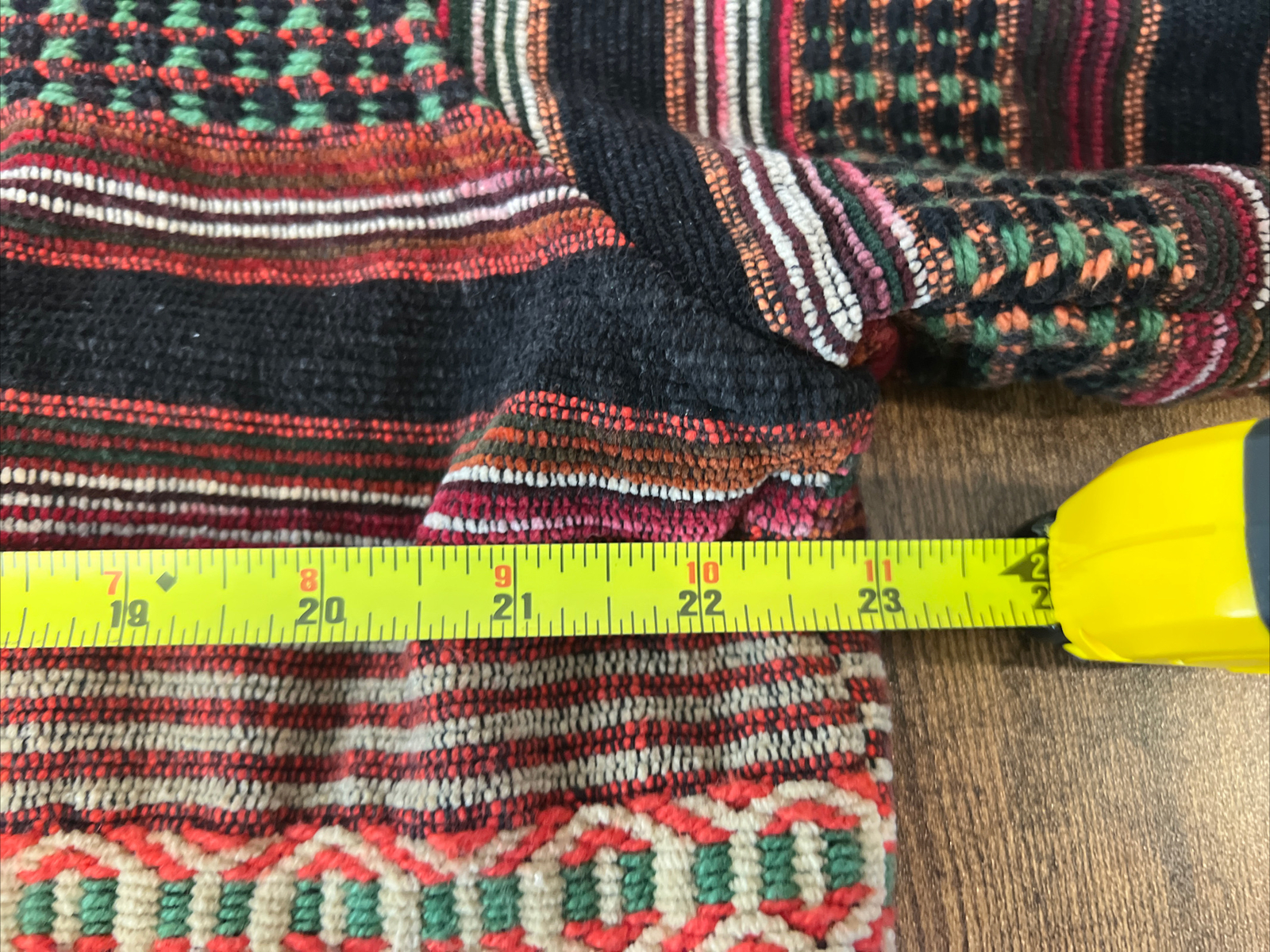 VTG 90s Flashback Cotton Aztec Boho Button Sweater Jacket Size XL Womens