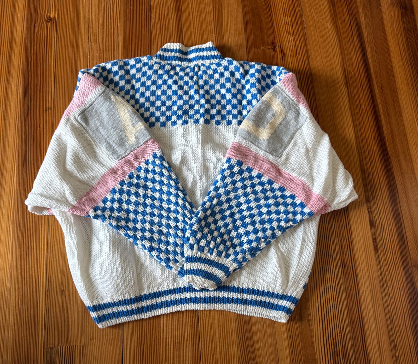 Vintage 1980’s NO! The Jeans Revolt Sweater by Claude Attias