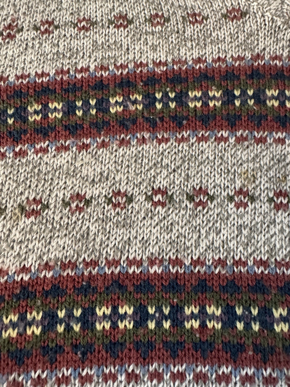 Vintage 90s Knit Sweater Vest Granny Core Cottage Preppy Size Small