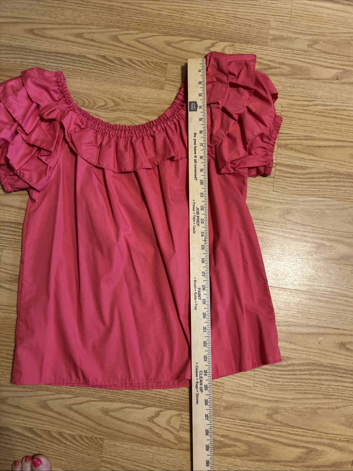 Vintage Handmade Red Floral Square Dance Dress Size Small Western, Rockabilly