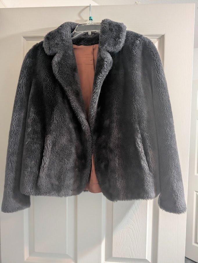 Vintage Regina Glenara by Glenoit Faux Fur Half Jacket