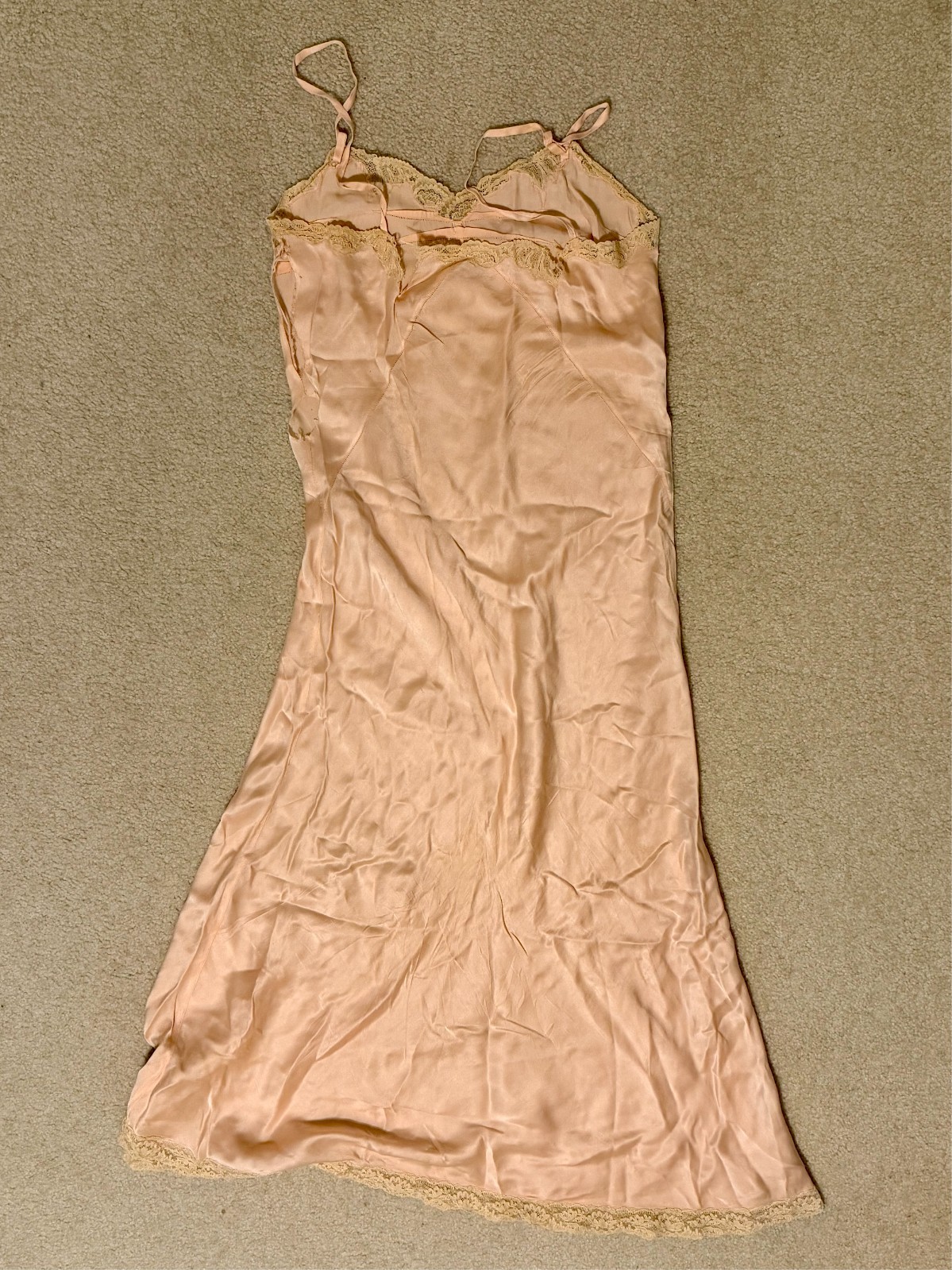 Vintage Silk Slip – 1930s