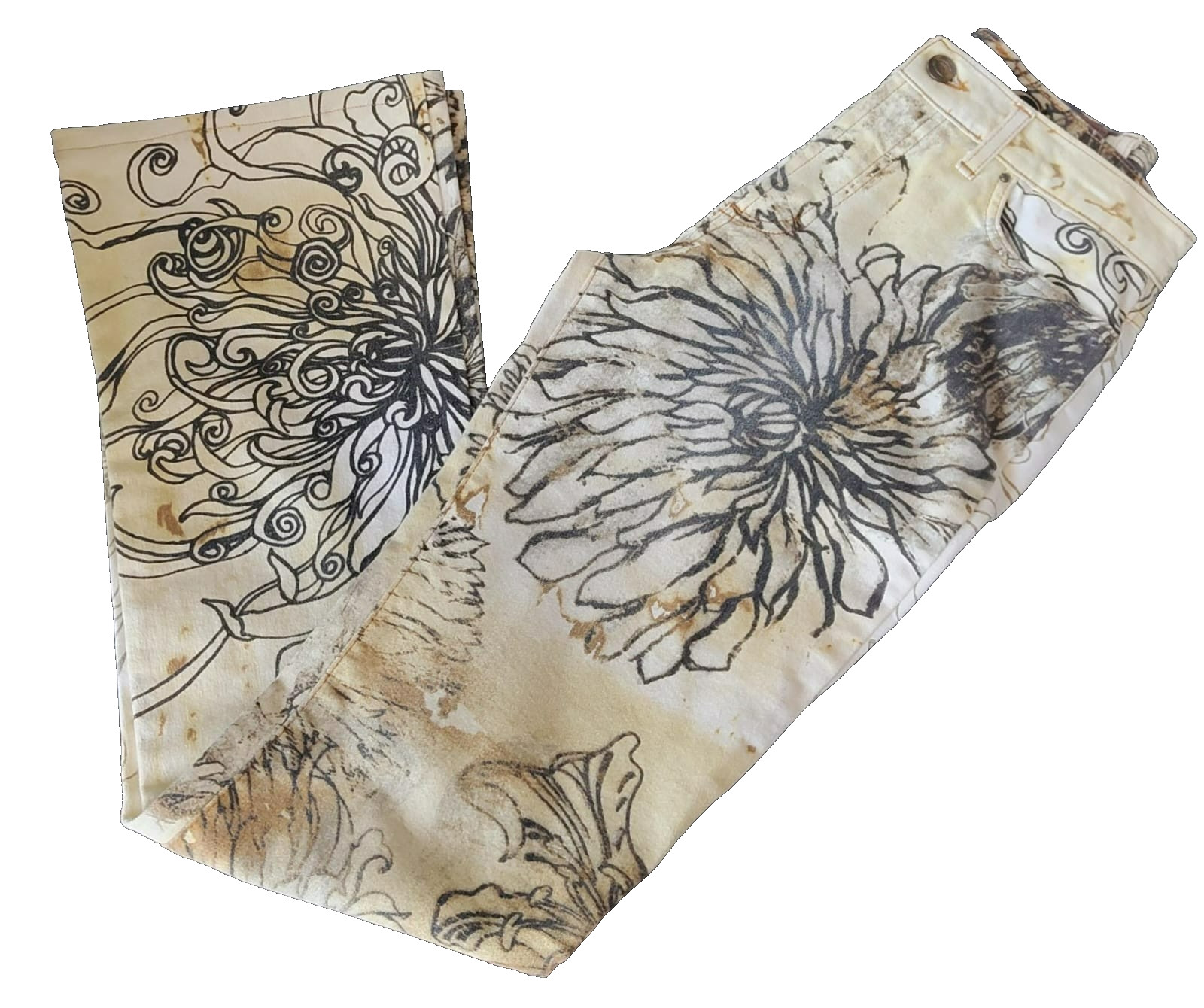 JUST HORSES PANTS WOMEN VINTAGE 2000 DENIM PANTS WOMAN JH7926