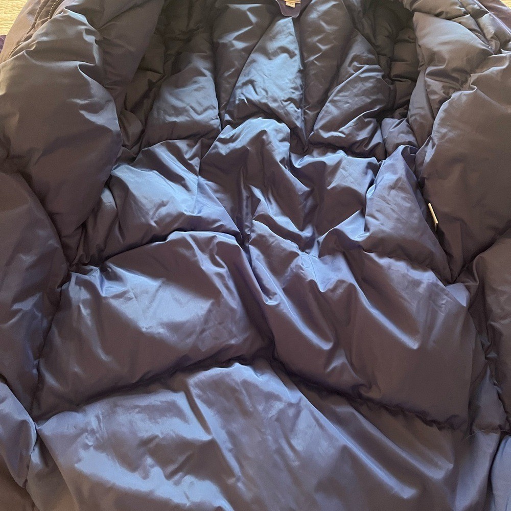 J. Gallery Periwinkle Puffy Down Coat