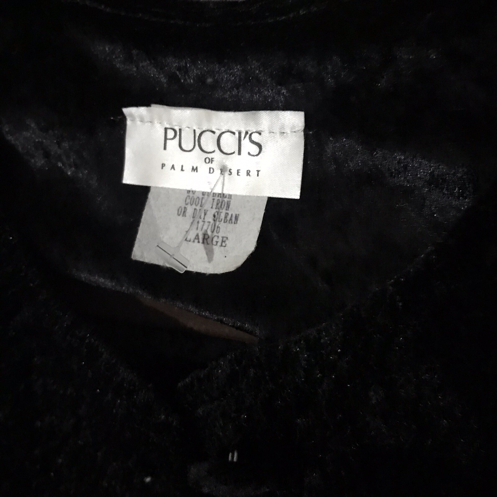 VINTAGE PUCCI’s OF PALM DESERT Sweater Pullover Cardigan L -Cheapchicplus