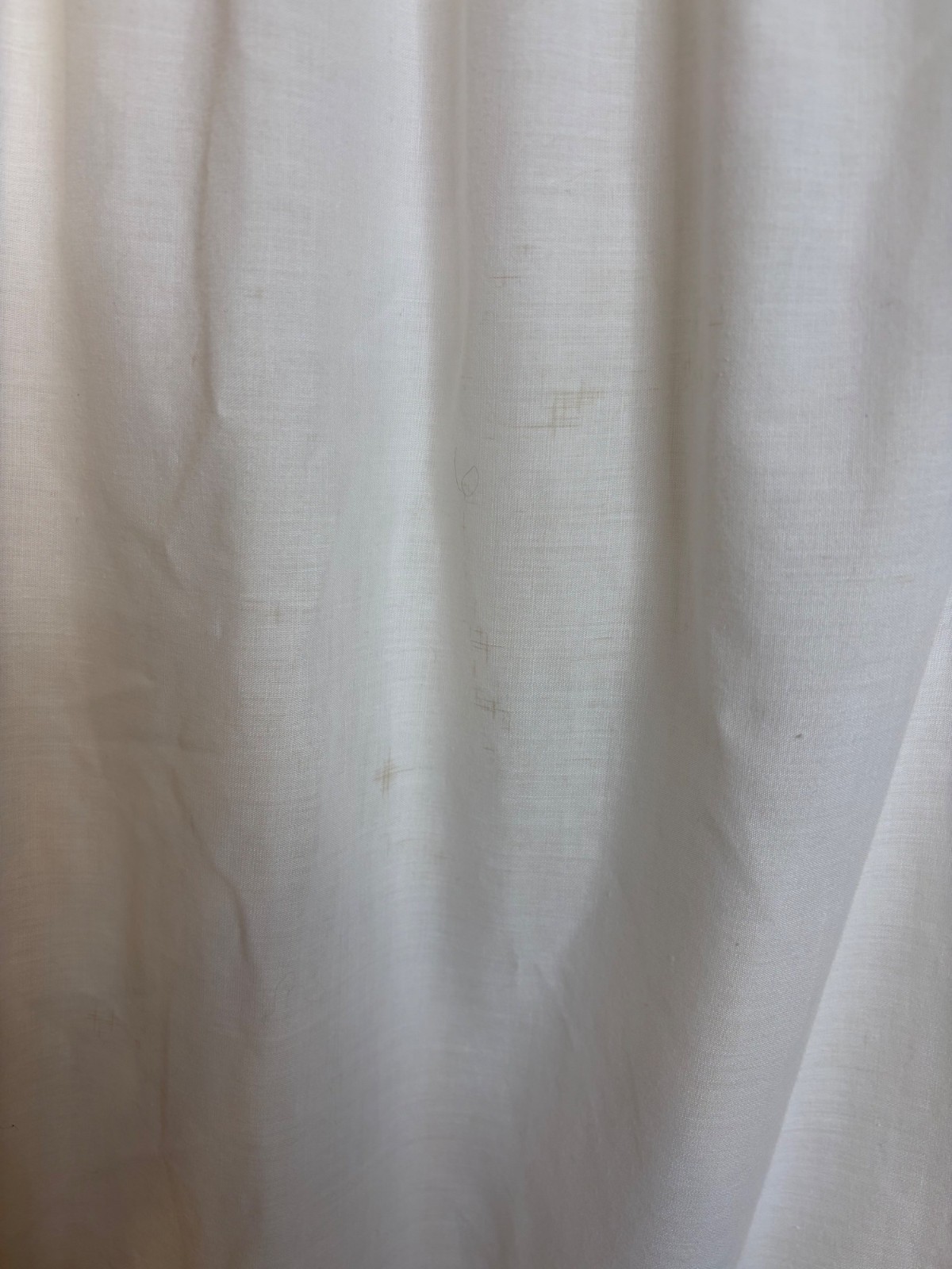 Vintage FORTUNE USA Eyelet Lace Midi Long Ruffle Slip Skirt Size 18/20 White