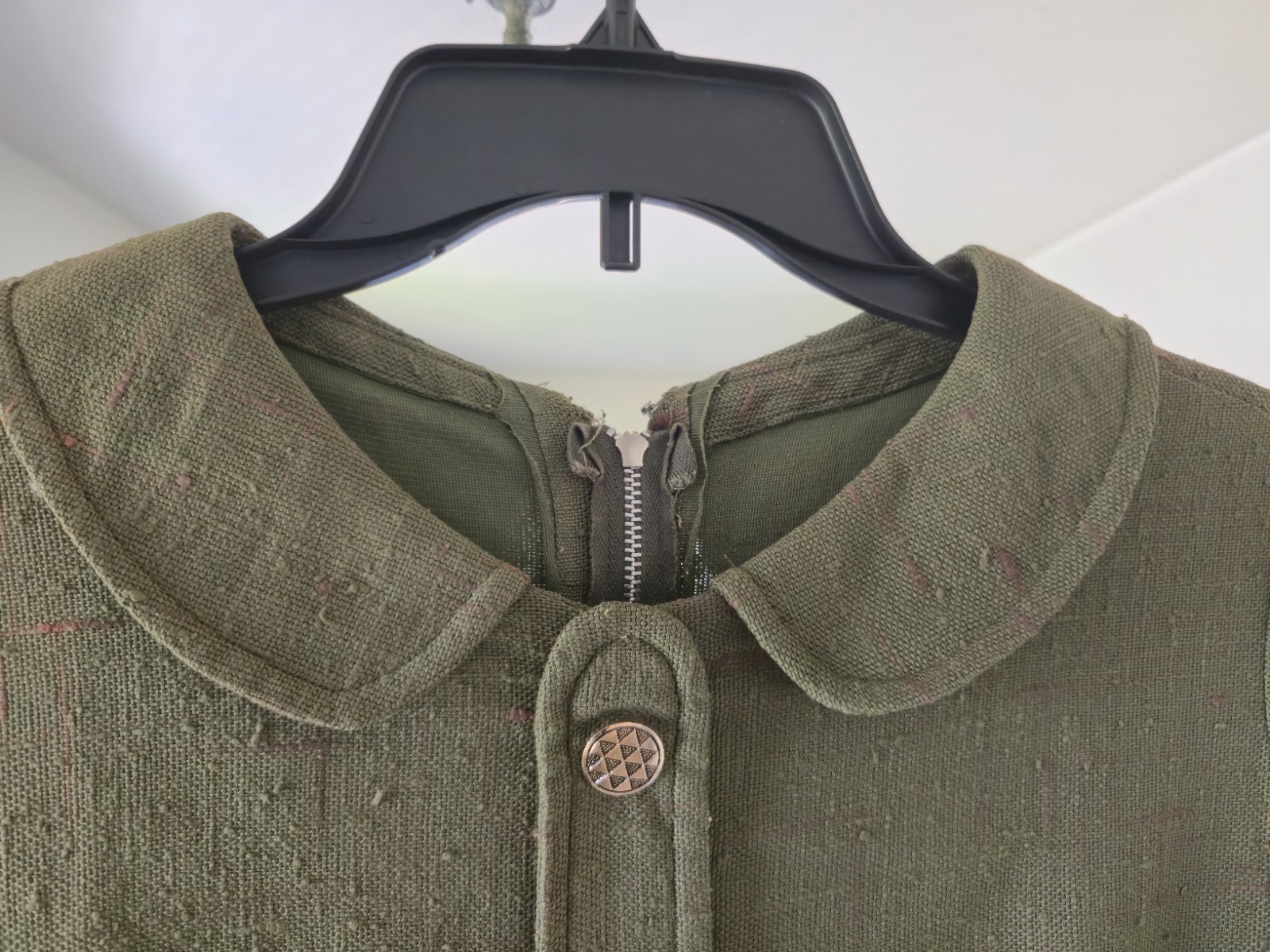 Vintage Olive Dress 1968 ✨️GORGEOUS✨️