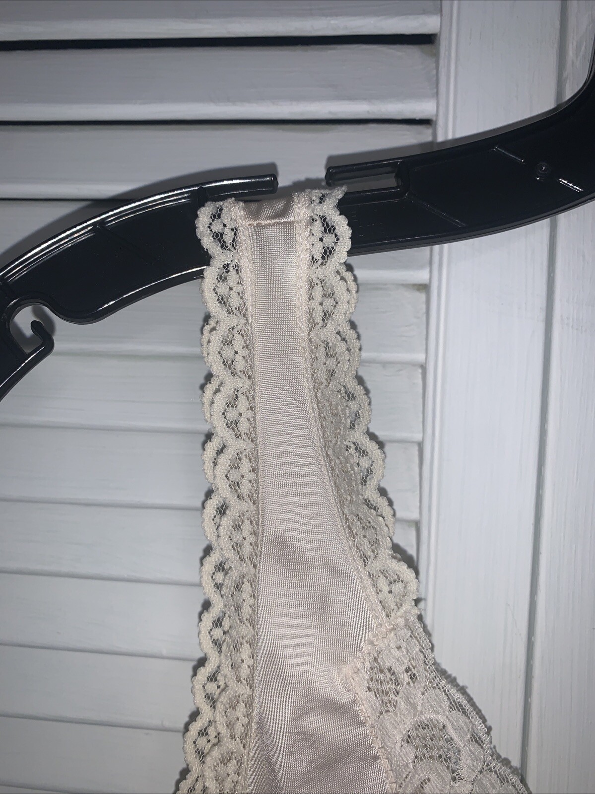 Vintage Greenco Maid Beige Nylon/lace Camisole Size M