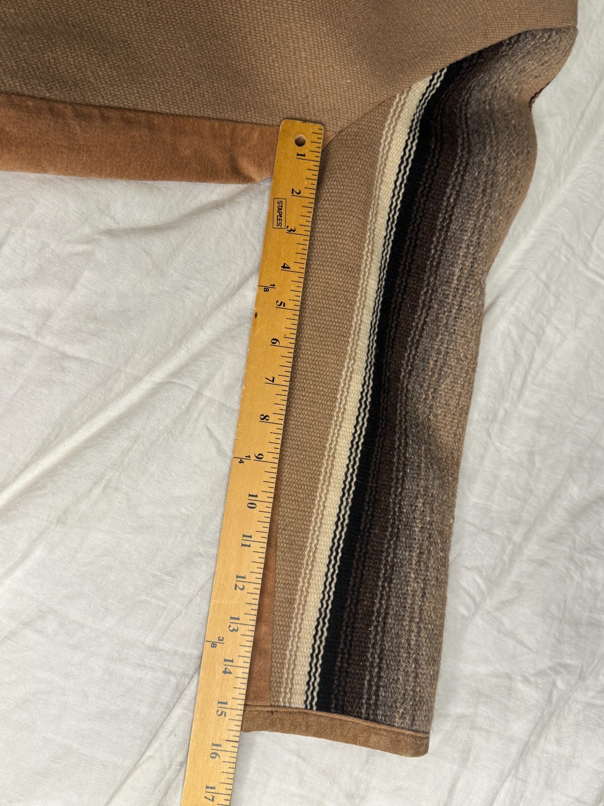 Vintage – Lily of the West – Sedona Arizona – Blanket Jacket – Wool and Suede