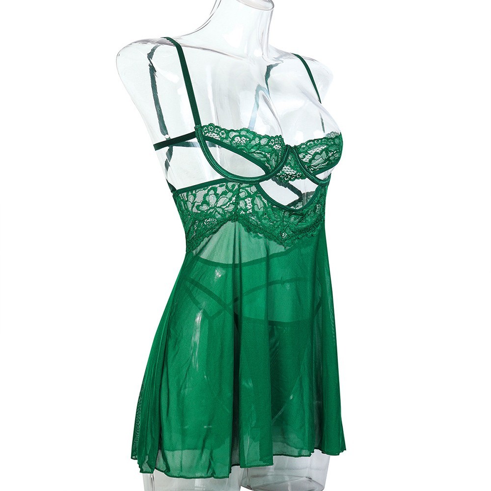 Nightwear Sleepwear G-string Set Dress Underwear Set Babydoll Sexy Lingerie È