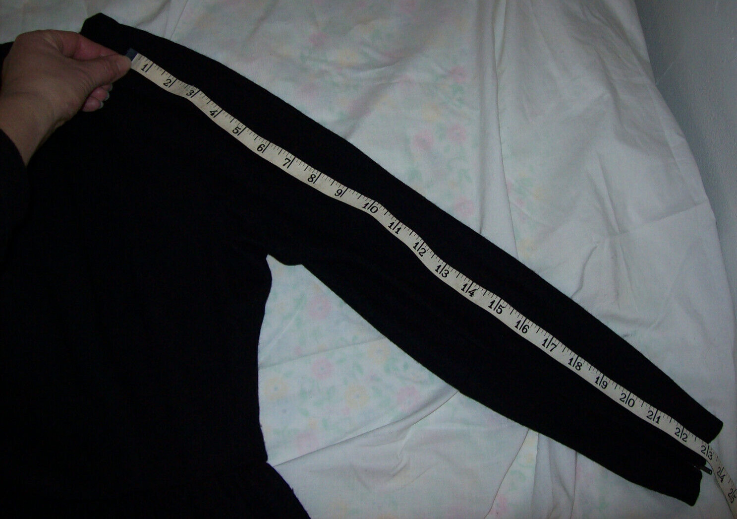 Vintage 1950s Black Long Sleeve Dress, 100% Wool, E.T Jrs CALIFORNIA, small