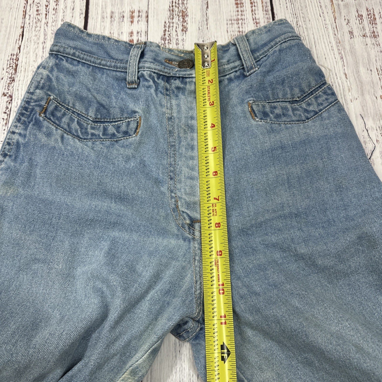 VTG 70’s Texson Bell Bottoms Flared Jeans Women’s Sz 7-8(22×31) High Waist RARE!