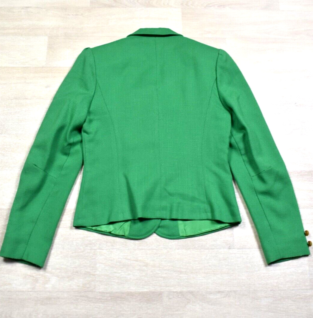 60s Swingles Blazer Suit Jacket Career Preppy Academia Old Money VTG 1960s Green