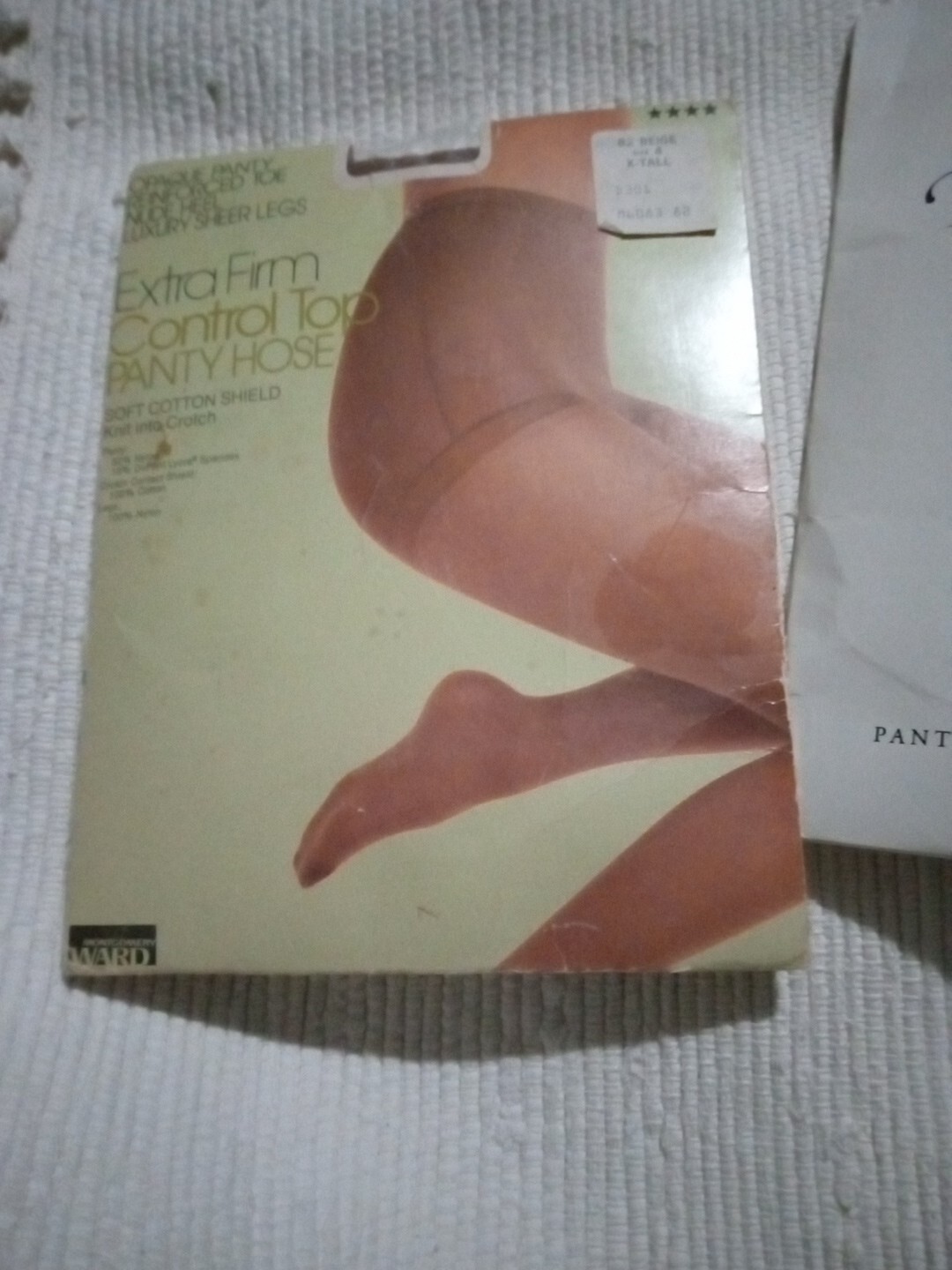 VINTAGE Pantyhose Lot Of 9- Various Colors, Sizes And Brands 1 Full Figured