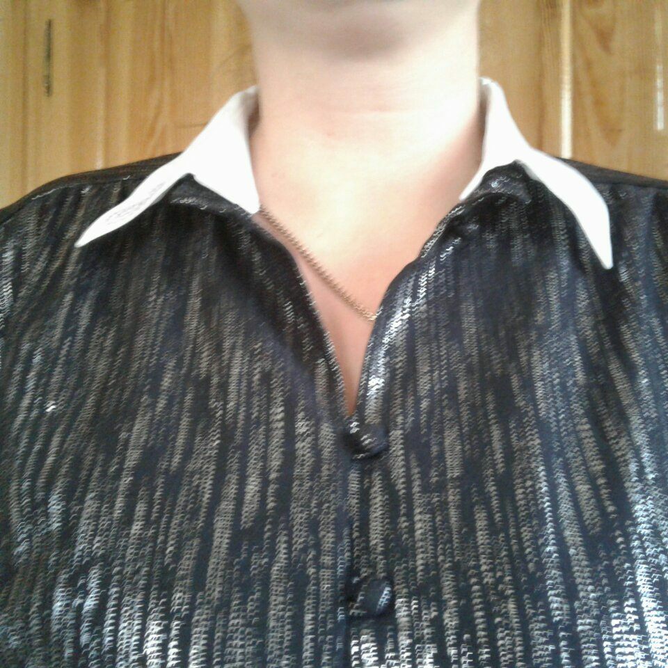 80s Vintage dresses for women Black Sparkle Cocktail lurex Summer dress Large L
