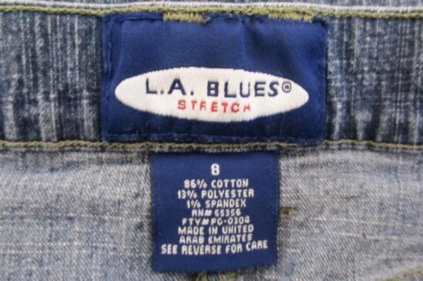 Women’s LA Blues Vintage High Waist Denim Jeans Size 8 Blue Pants