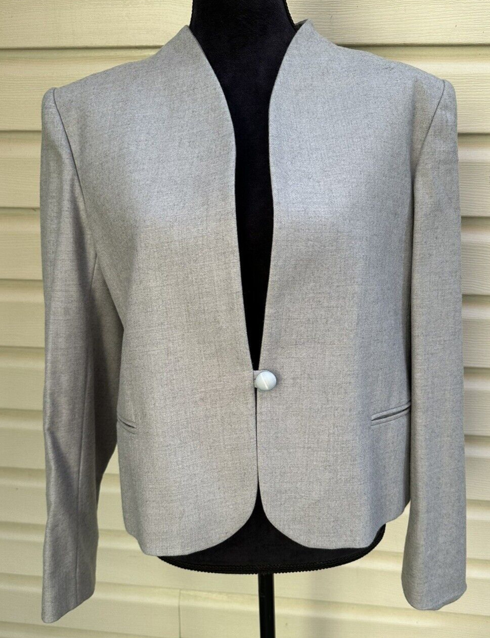 Giorgio Saint Angelo Womens Vintage Wool Blazer Size 14 Yugoslavia