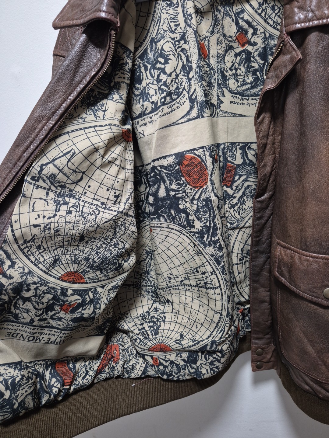 VTG 40s Deerskin Leather Jacket Women’s Size 46
