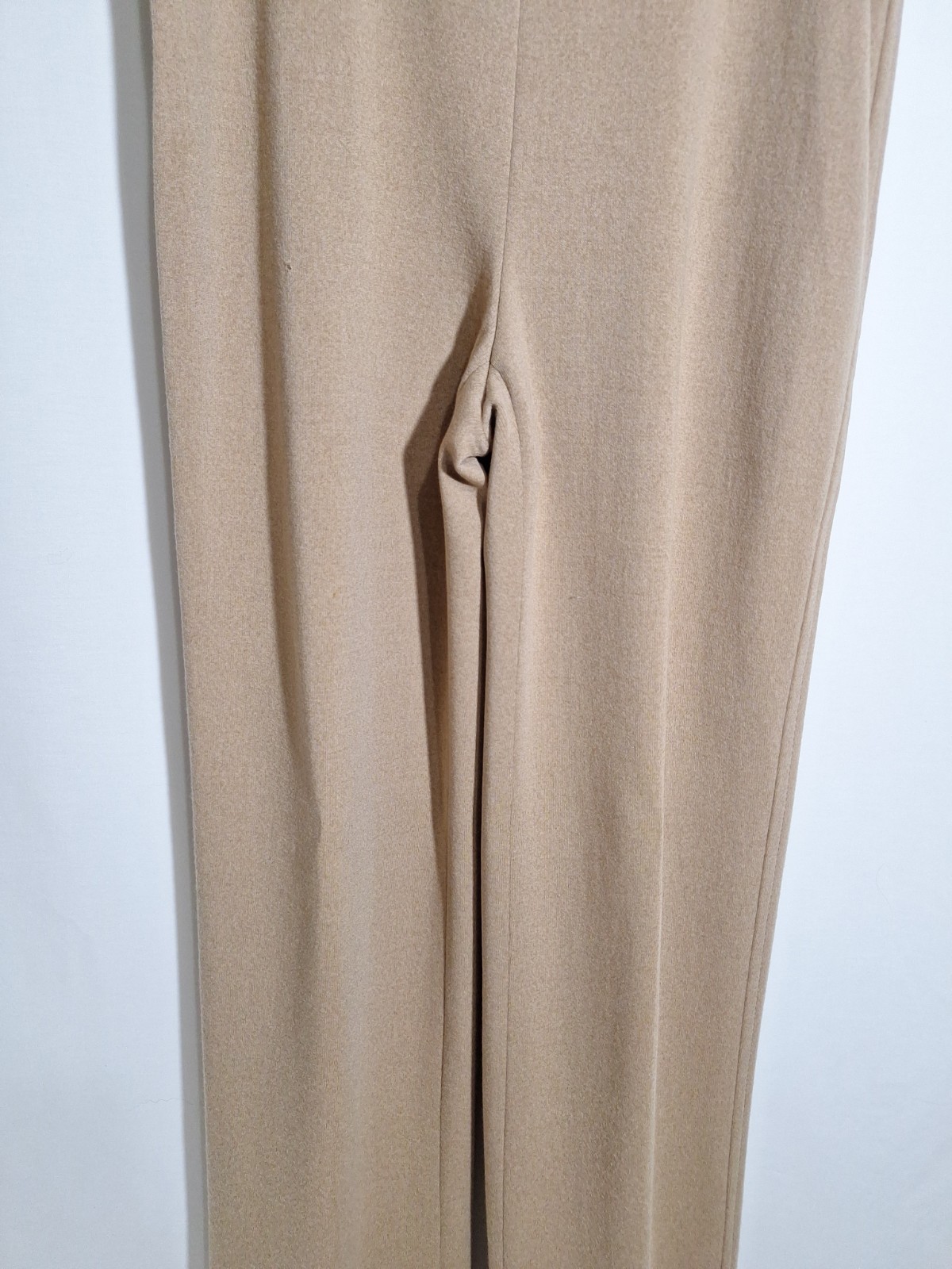 Vintage Bleyle Hooper Camel Wool Pantsuit Set Womens 12 Large Made W Germany 70s