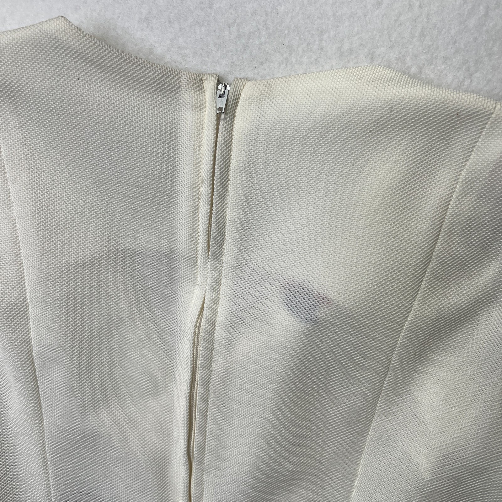 Vintage The All Whites Tennis Dress Canada Patch Sleeveless Pleated White 90s XS