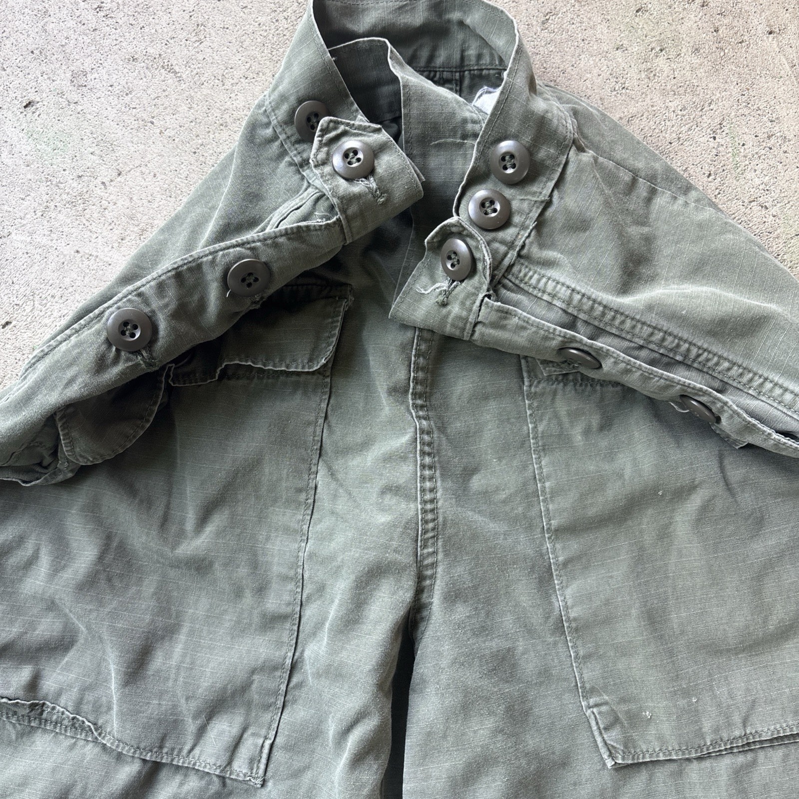 Vintage Women’s Nurse 60 70 Og 107 26-30 USA Vietnam Era Fatigues Cargo Pants